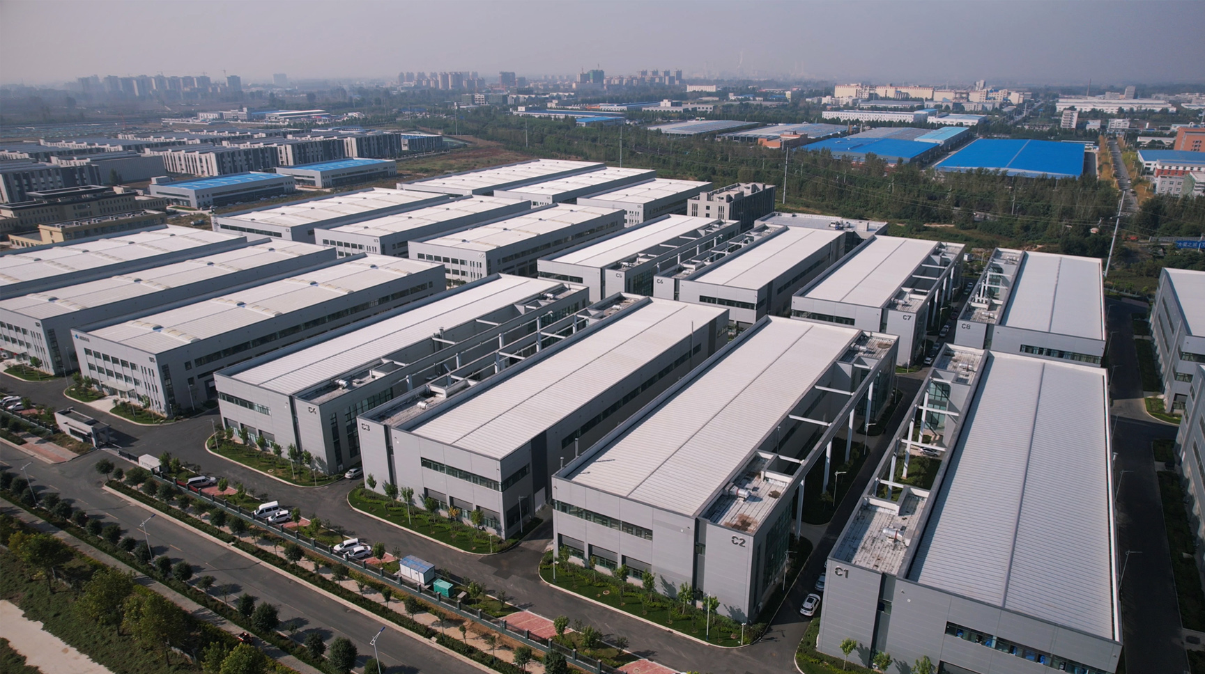 绿（lǜ）丰岩棉夹（jiá）芯板 | 航空航天产业园项目